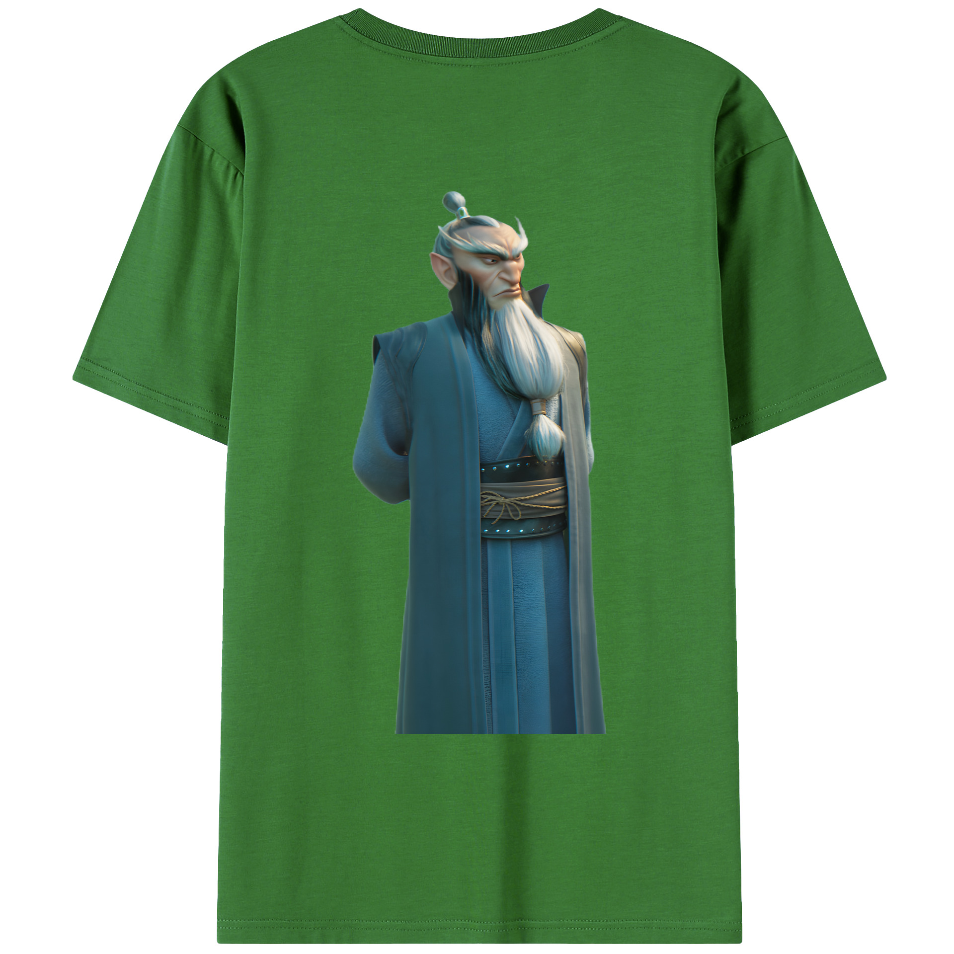 （画像用） Ne Zha 2 ナタ 魔童の大暴れ レディース半袖Tシャツ(バックプリント)